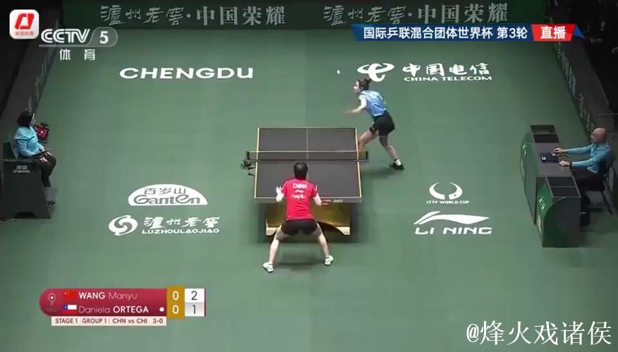 国乒混团世界杯8-0横扫智利队，豪取3连胜挺进8强